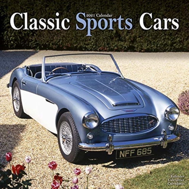 Classic Sports Cars 2021 Wall Calendar