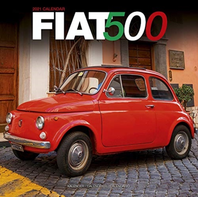 Fiat 500 2021 Wall Calendar