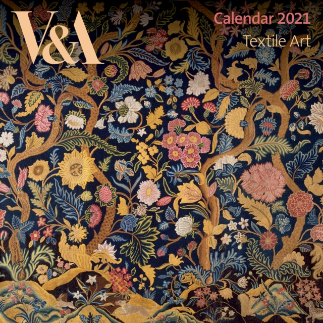 V&A Textile Art Mini Wall calendar 2021 (Art Calendar)