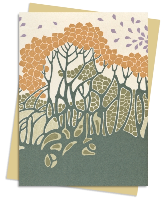 Autumn Leaves (Art Nouveau) Greeting Card Pack