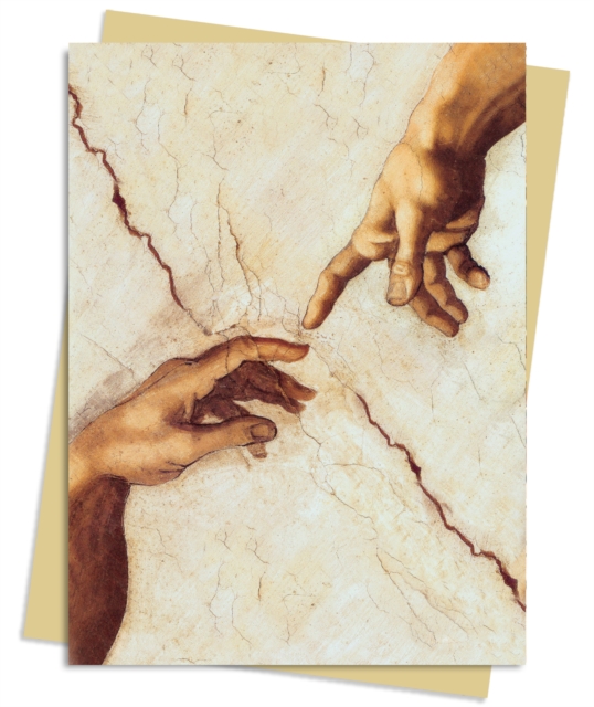 Michaelangelo: Creation Hands Greeting Card Pack