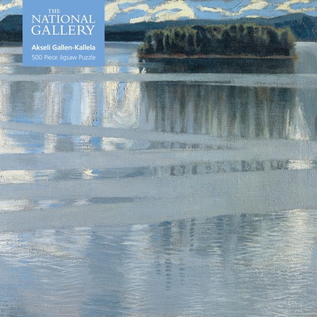 Adult Jigsaw Puzzle National Gallery: Lake Keitele by Akseli Gallen-Kallela (500 pieces)