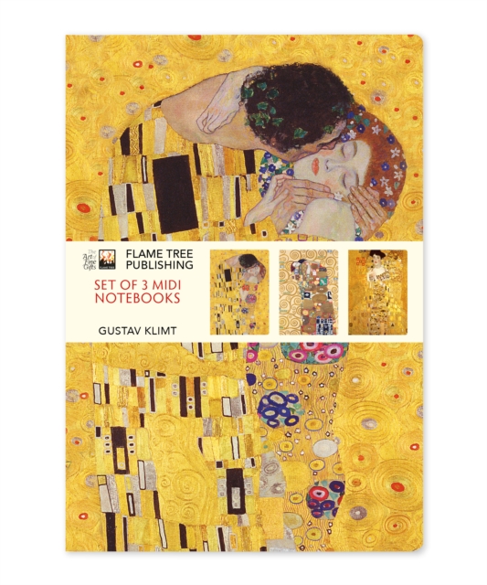 Gustav Klimt Midi Notebook Collection