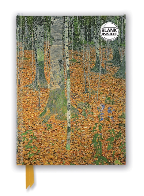 Gustav Klimt: The Birch Wood (Foiled Blank Journal)