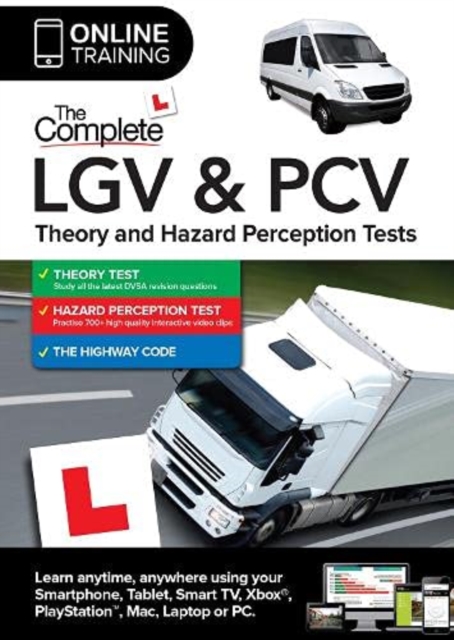Complete LGV & PCV Theory & Hazard Perception Tests (Online Subscription)