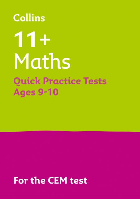 11+ Maths Quick Practice Tests Age 9-10 (Year 5)