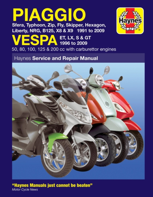 Piaggio (Vespa) Scooters (91 - 09)