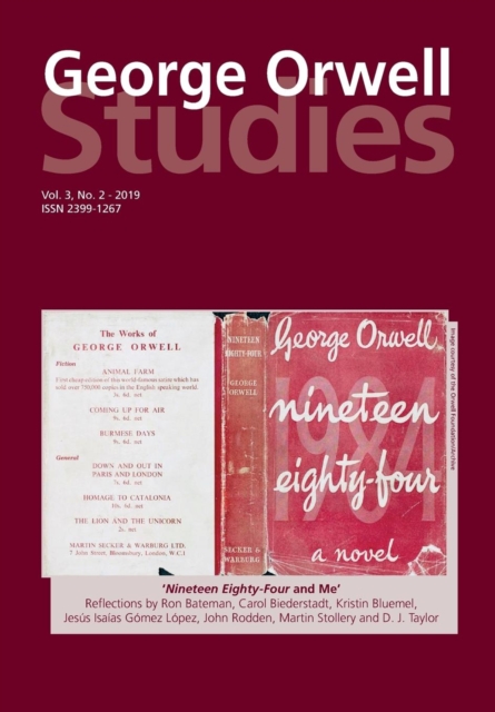 George Orwell Studies Vol.3 No.2