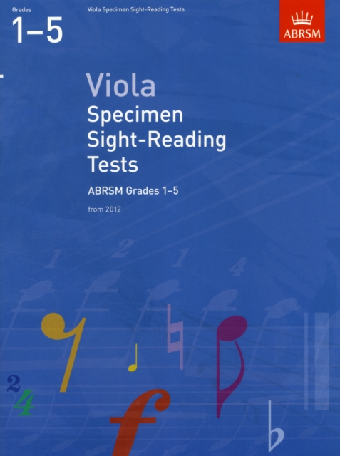 Viola Specimen Sight-Reading Tests, ABRSM Grades 1-5