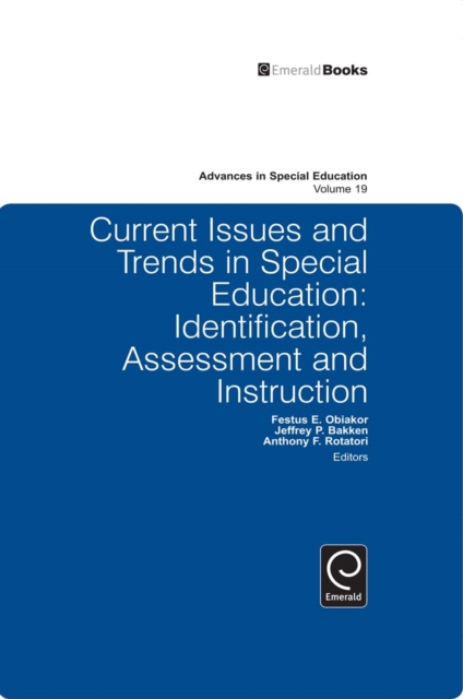 Current Issues and Trends in Special Education.