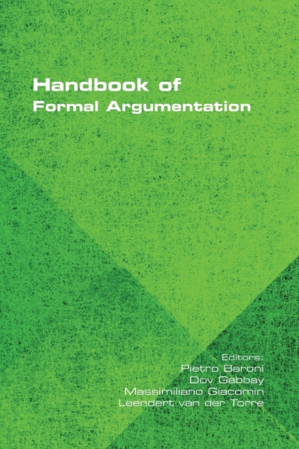 Handbook of Formal Argumentation
