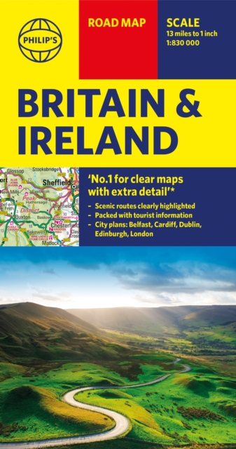 Philip's Britain and Ireland Road Map