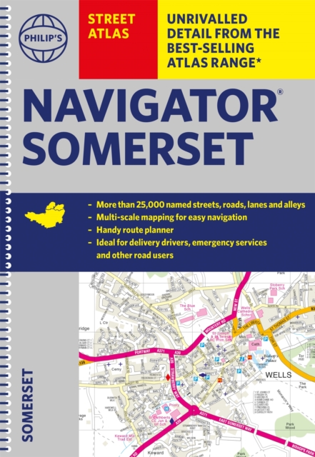 Philip's Street Atlas Navigator Somerset