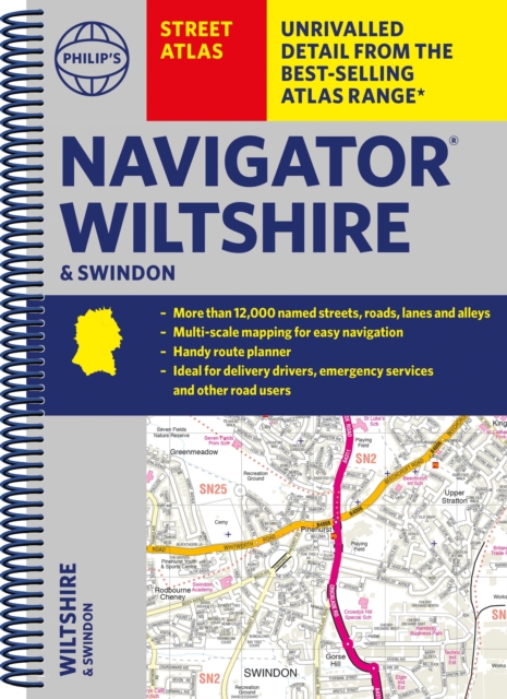 Philip's Navigator Street Atlas Wiltshire and Swindon