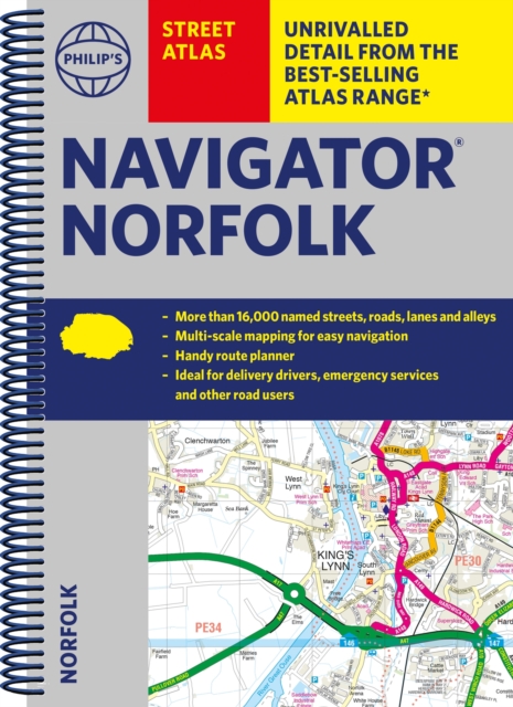 Philip's Navigator Street Atlas Norfolk
