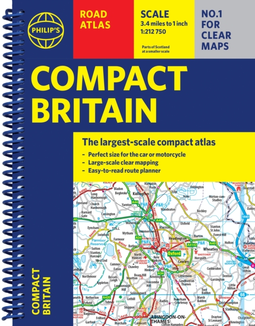 Philip's Compact Britain Road Atlas