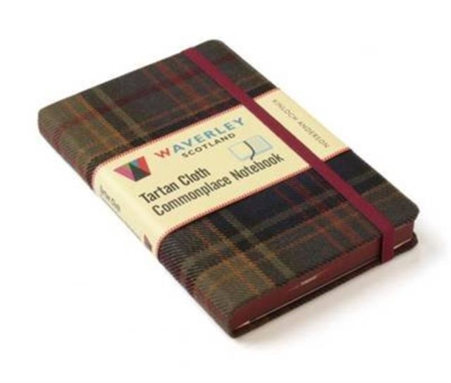 Waverley (M): Kinloch Anderson Tartan Cloth Pocket Commonplace Notebook