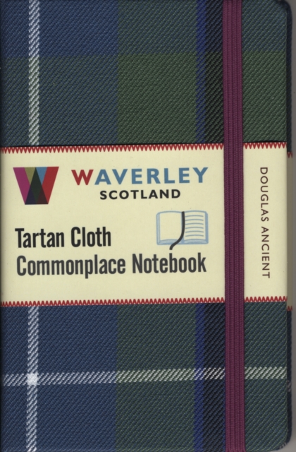 Waverley (M): Douglas Ancient Tartan Cloth Commonplace Notebook