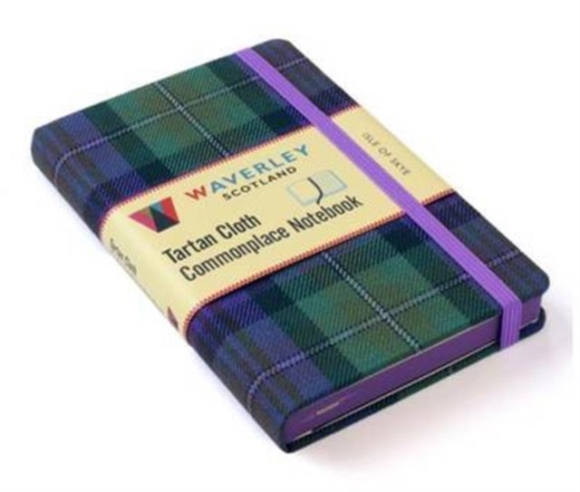 Waverley (M): Isle of Skye Tartan Cloth Commonplace Notebook