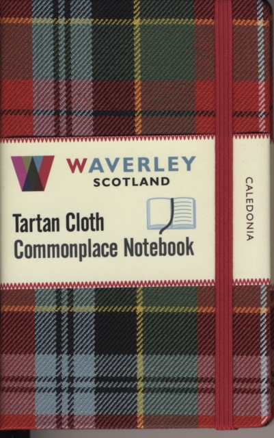 Caledonia: Waverley Genuine Tartan Cloth Commonplace Notebook (9cm x 14cm)