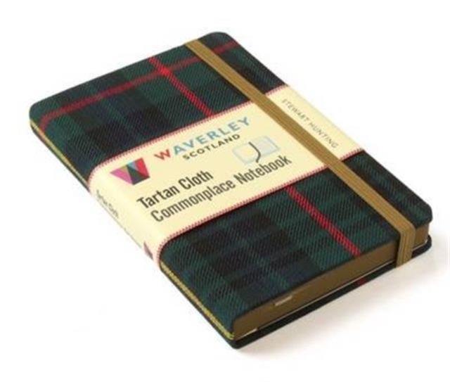 Waverley (M): Stewart Hunting Tartan Cloth Commonplace Notebook