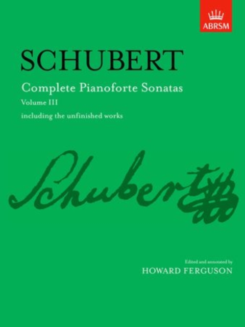 Complete Pianoforte Sonatas, Volume III
