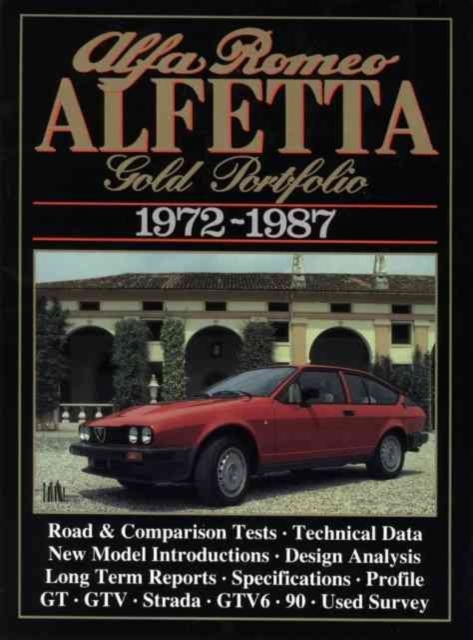 Alfa Romeo Alfetta Gold Portfolio, 1972-87