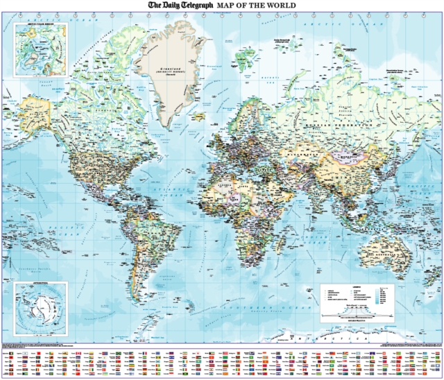 Daily Telegraph Map of the World