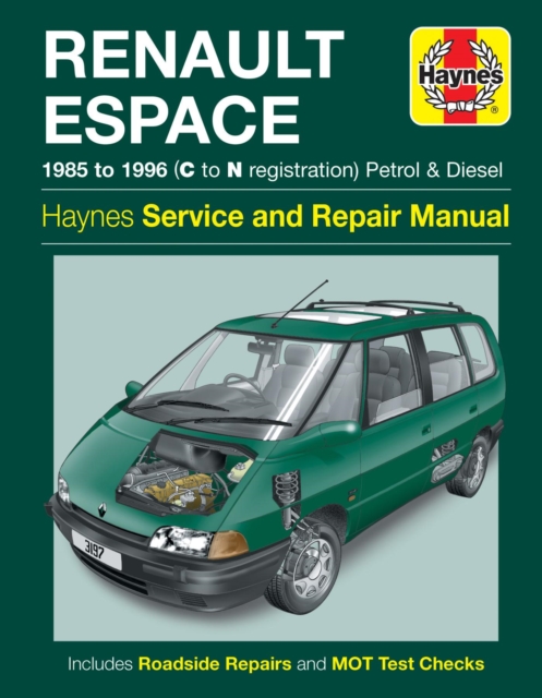 Renault Espace Petrol & Diesel (85 - 96) C To N