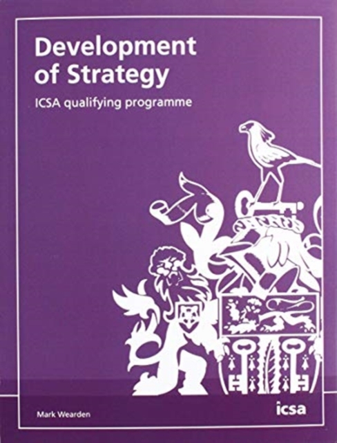 Development of Strategy: ICSA qualifying programme