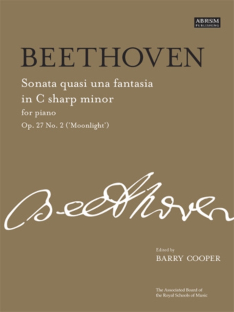 Sonata quasi una fantasia in C sharp minor, Op. 27 No. 2 ('Moonlight')