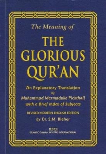 Meaning of the Glorious Qur'an