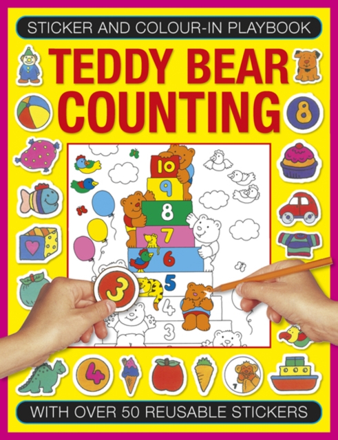 Sticker and Colour-in Playbook: Teddy Bear Counting