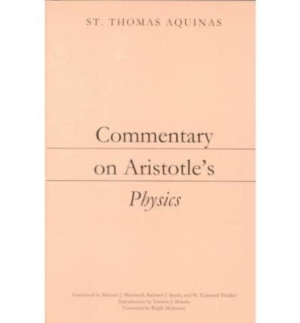 Commentary on Aristotle`s Physics
