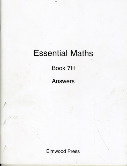 Essential Maths 7H Answers