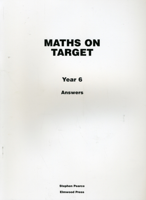 Maths on Target Year 6 Answers