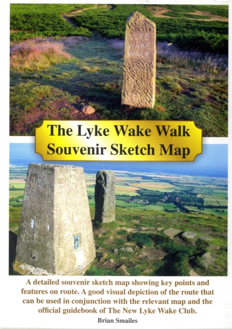 Lyke Wake Walk Souvenir Sketch Map