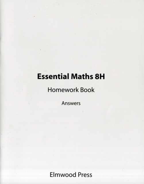 Essential Maths 8H Homework Answers