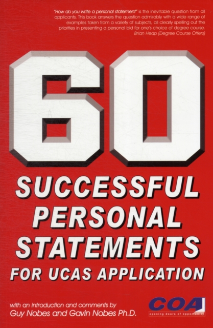 60 Successful Personal Statements