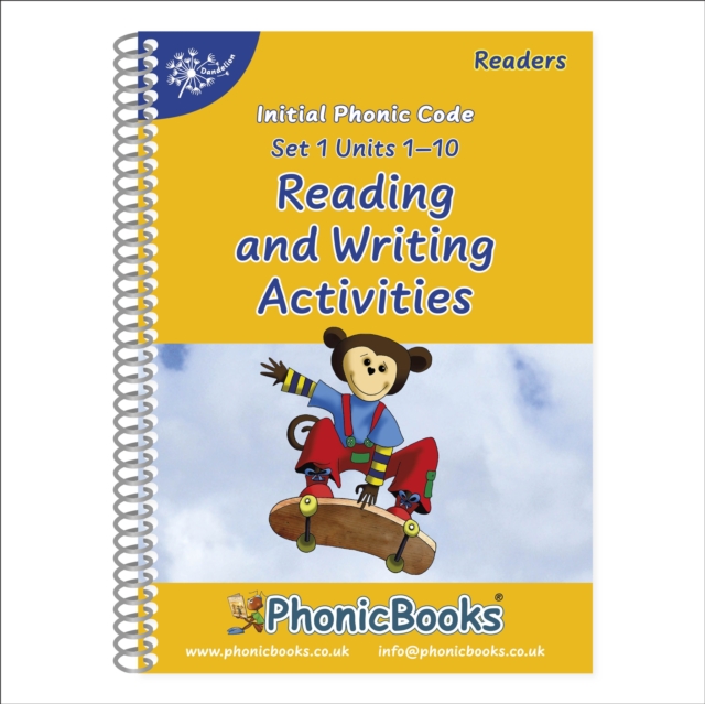 Phonic Books Dandelion Readers Reading and Writing Activities Set 1 Units 1-10