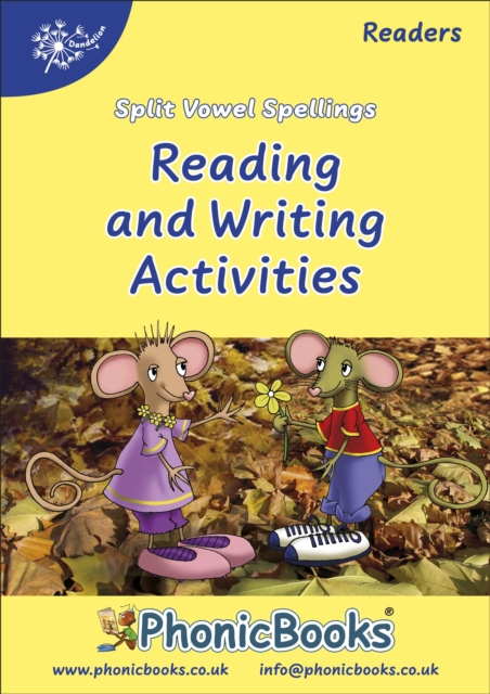 Phonic Books Dandelion Readers Split Vowel Spellings Activities