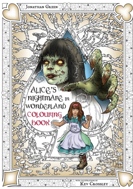 Alice's Nightmare in Wonderland Colouring Book 2