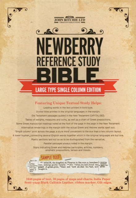 Newberry Reference Study Bible