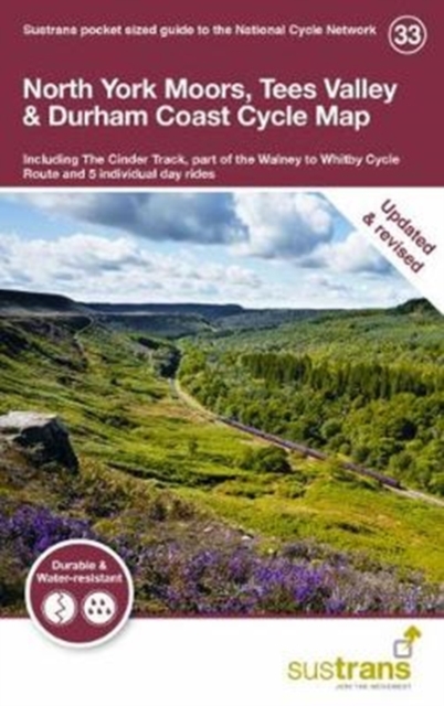 North York Moors, Tees Valley & Durham Coast Cycle Map