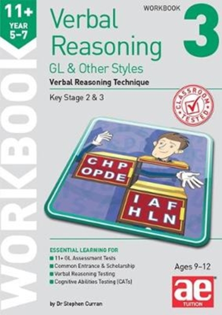 11+ Verbal Reasoning Year 5-7 GL & Other Styles Workbook 3