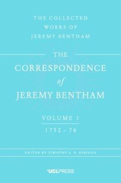 Correspondence of Jeremy Bentham, Volume 1