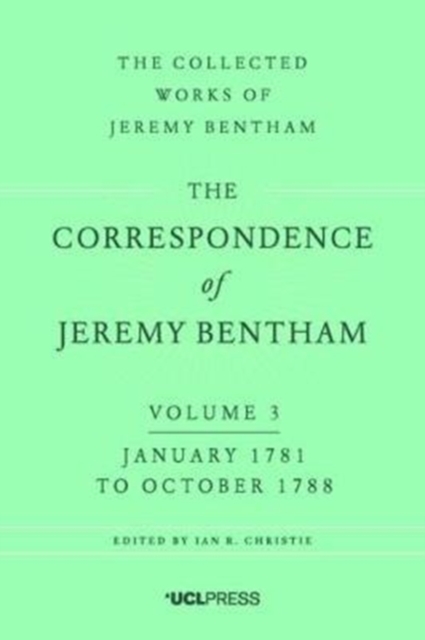 The Correspondence of Jeremy Bentham, Volume 3