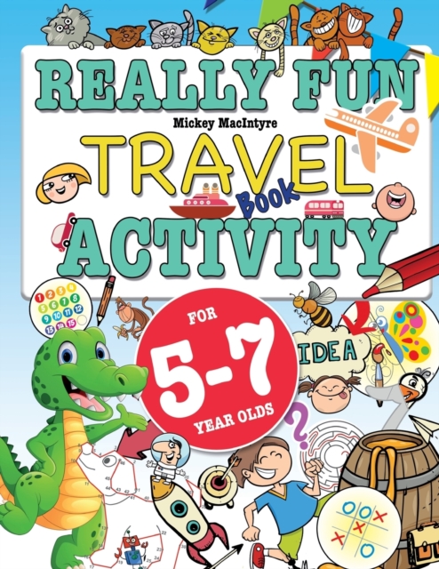 Really Fun Travel Activity Book For 5-7 Year Olds