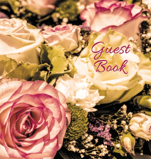 Wedding Guest Book (HARDCOVER) for Wedding Ceremonies, Anniversaries, Special Events & Functions, Commemorations, Parties.
