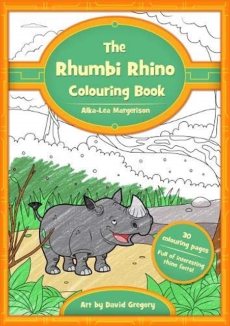 Rhumbi Rhino Colouring Book
